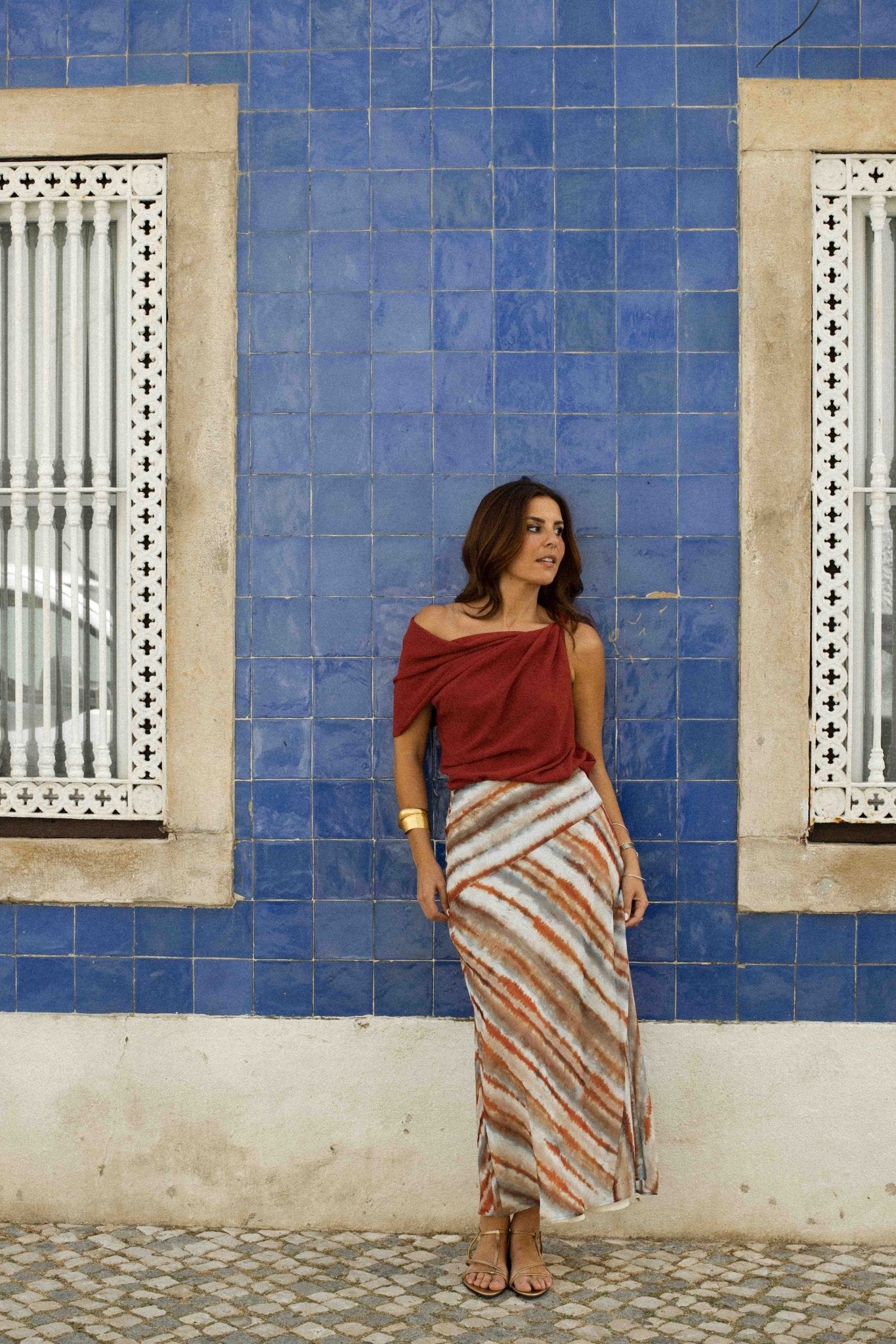 Falda SOMO Estampado Bruma - BIMANI
