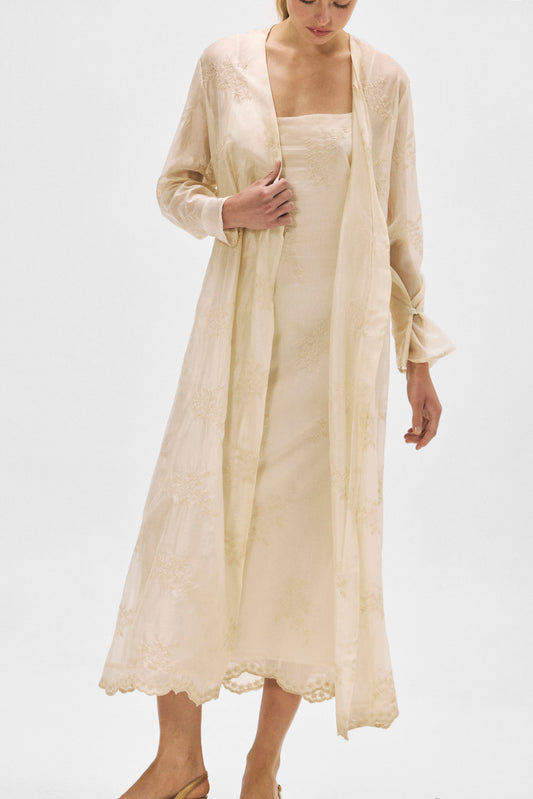 Kimono LEONIE Crema - BIMANI