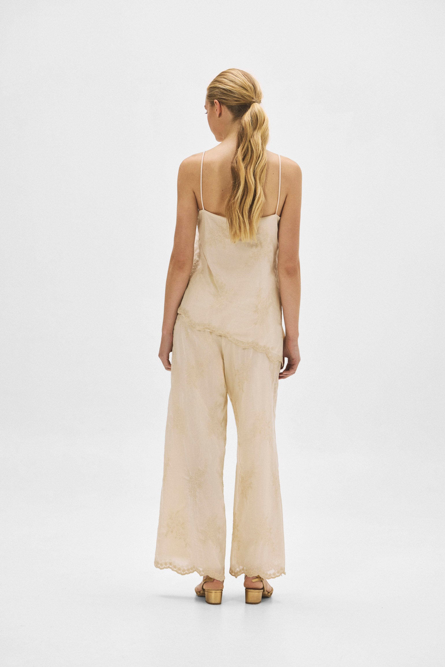 Pantalón AMADINE Crema - BIMANI