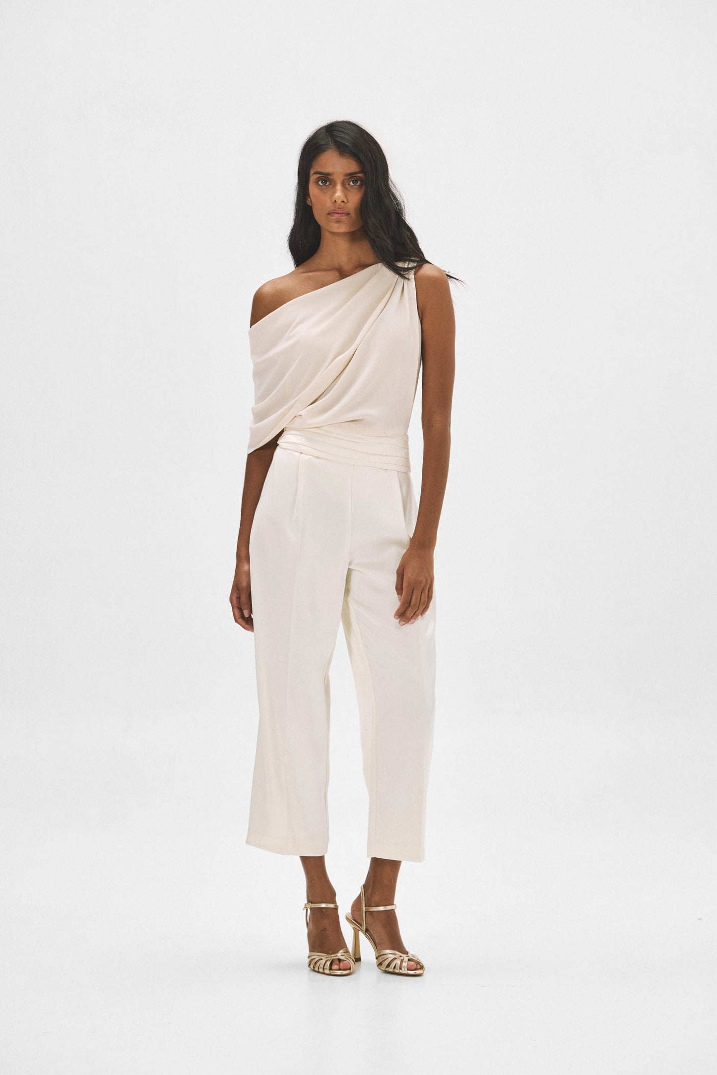 Pantalón ISABELLE Crema - BIMANI