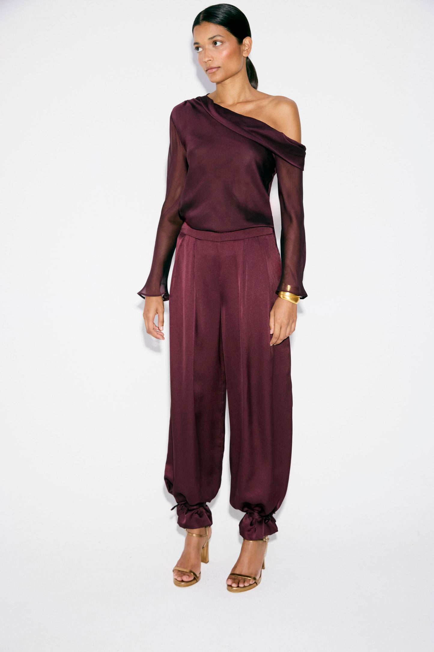ISOLA Eggplant Trousers