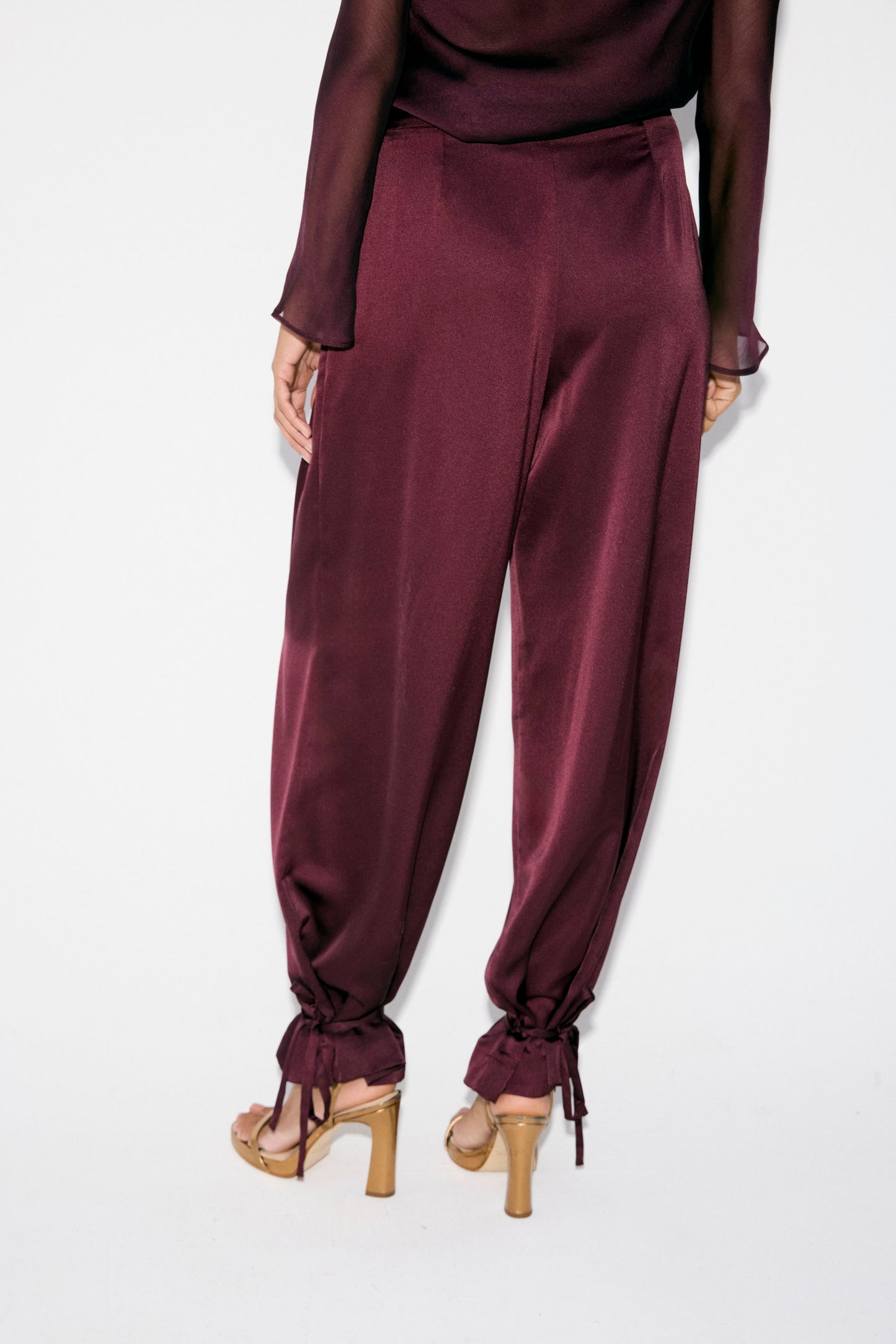 ISOLA Eggplant Trousers