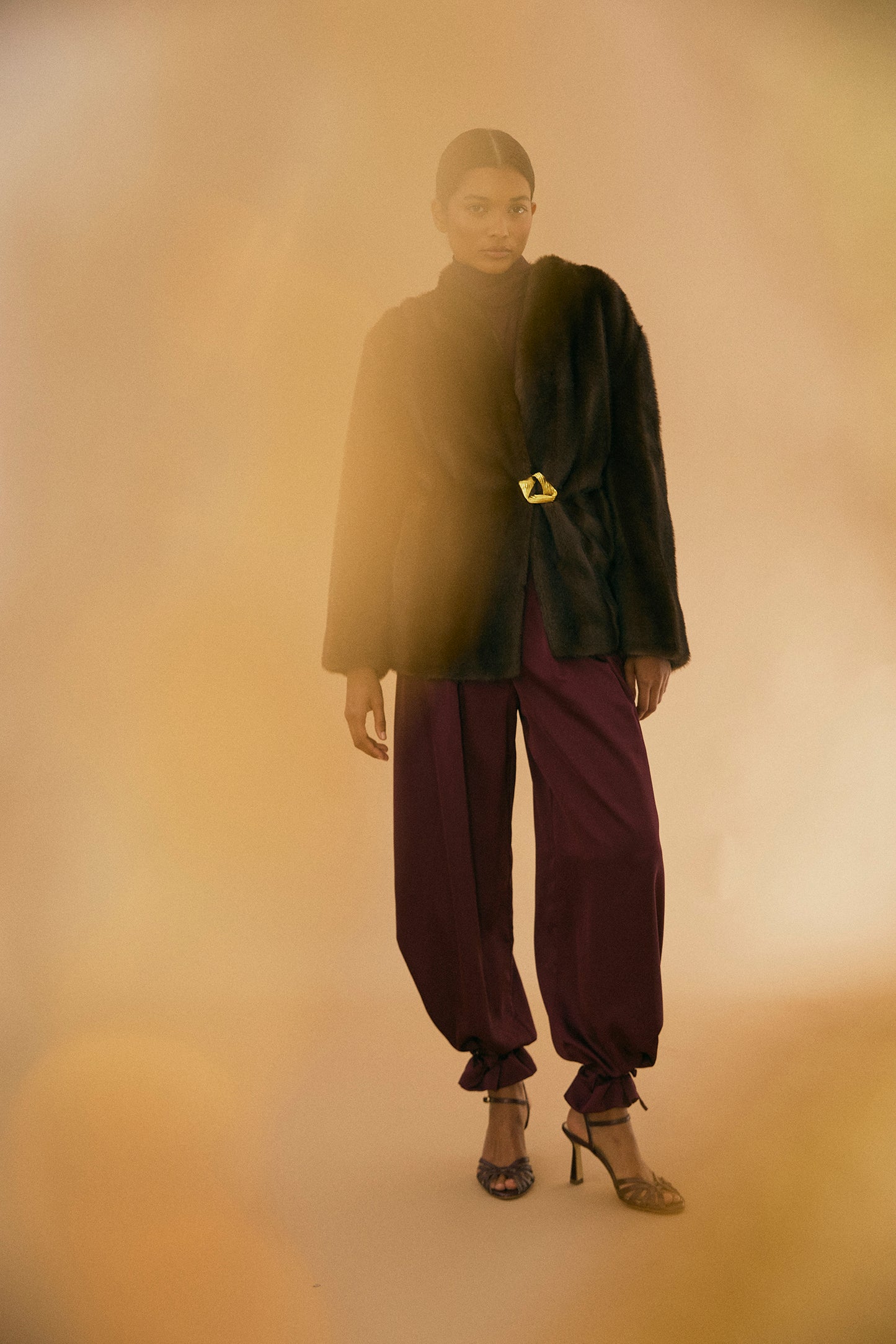 ISOLA Eggplant Trousers