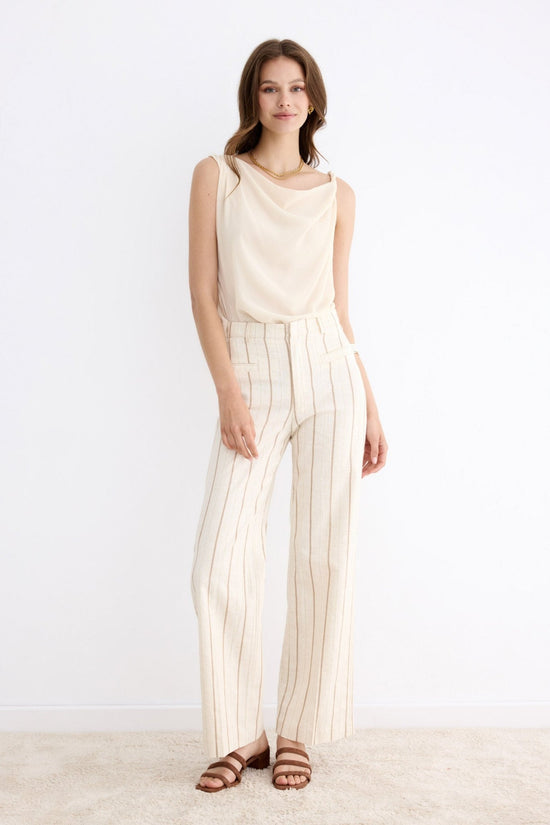 Pantalón JALISCO Stripes Beige - BIMANI