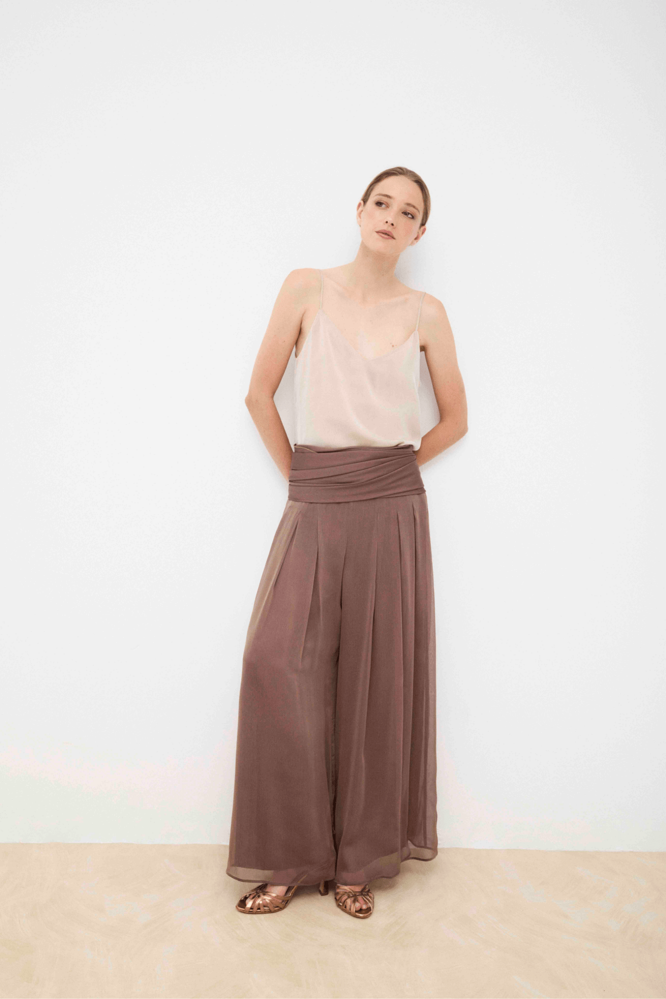 Pantalón SABINE Bronce - BIMANI