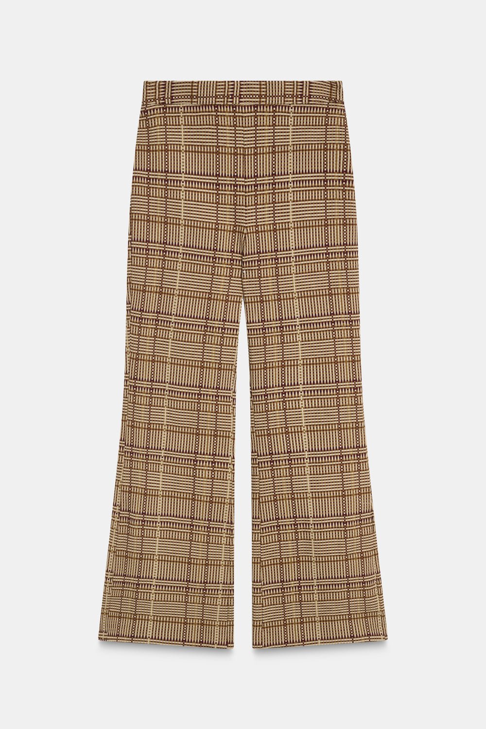 Pantalón YARA Cuadros Beige - BIMANI