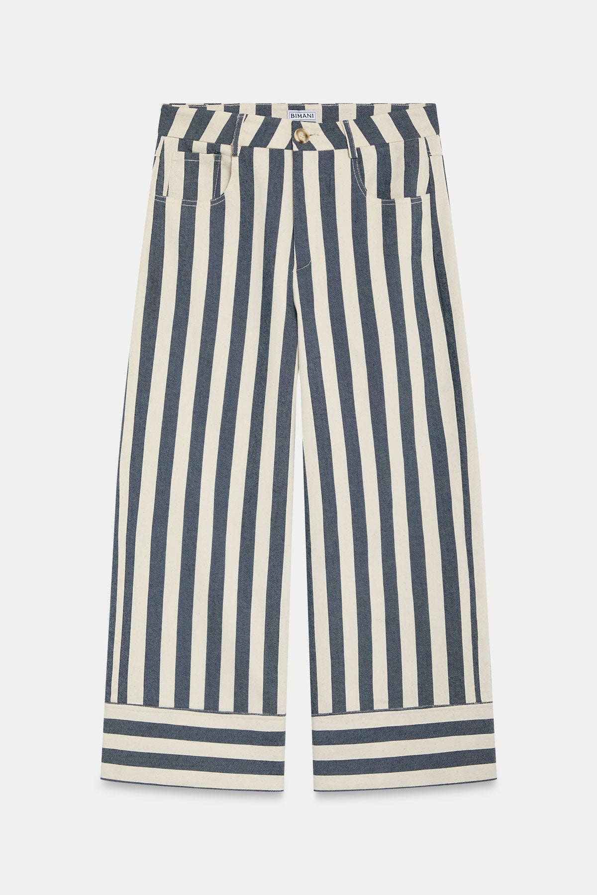 Pantalón GALERA Rayas Azul - BIMANI