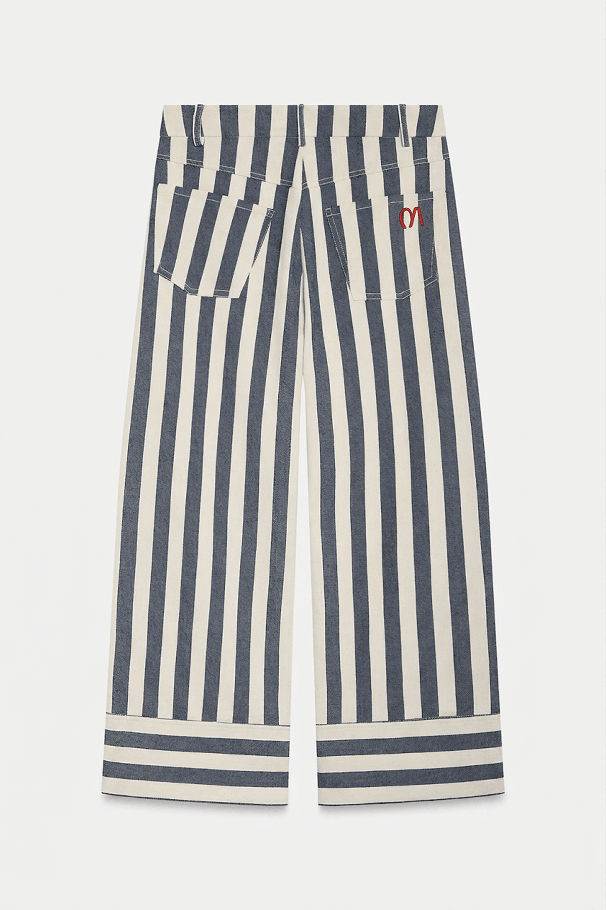 Pantalón GALERA Rayas Azul - BIMANI