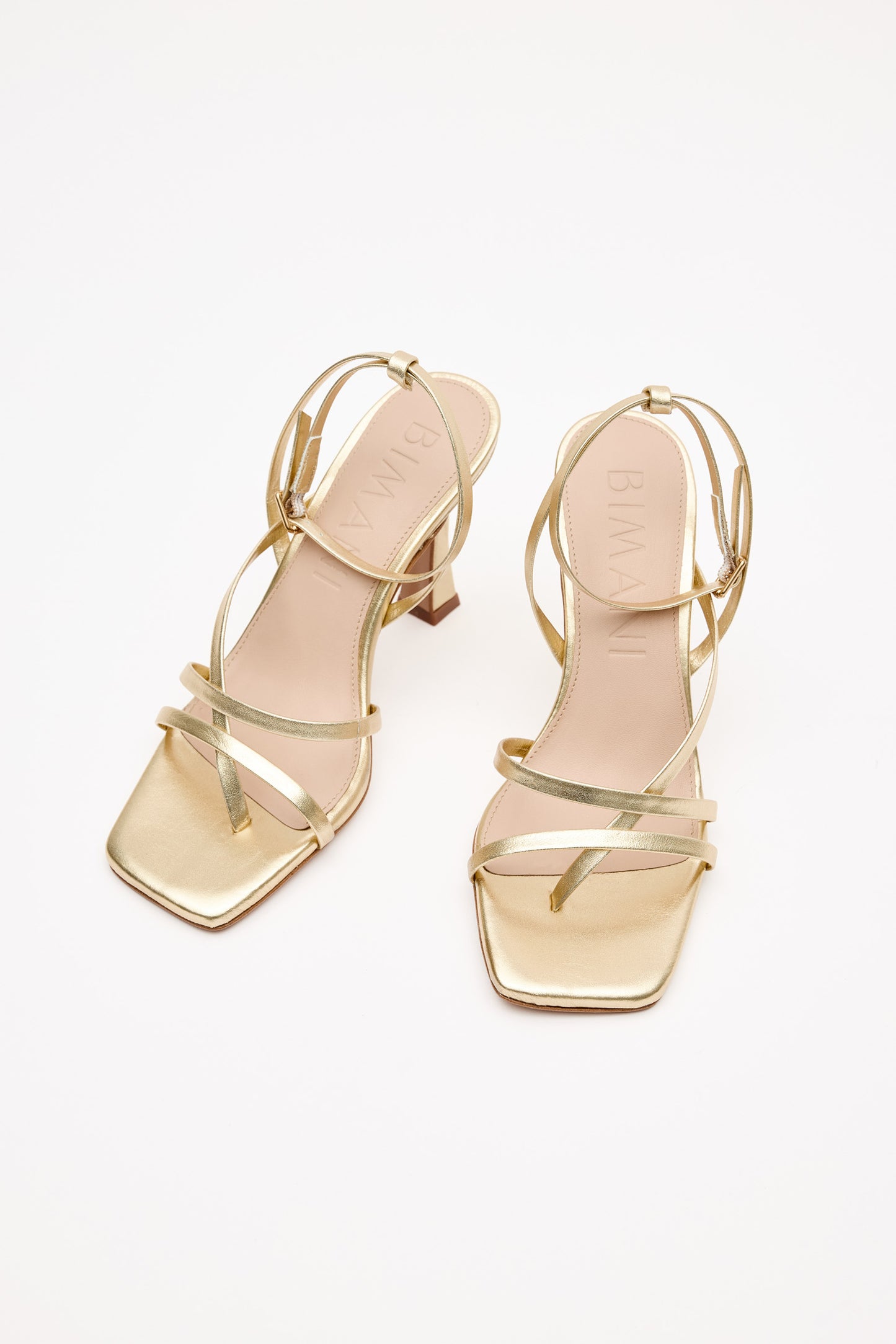LUCIA Gold Sandal