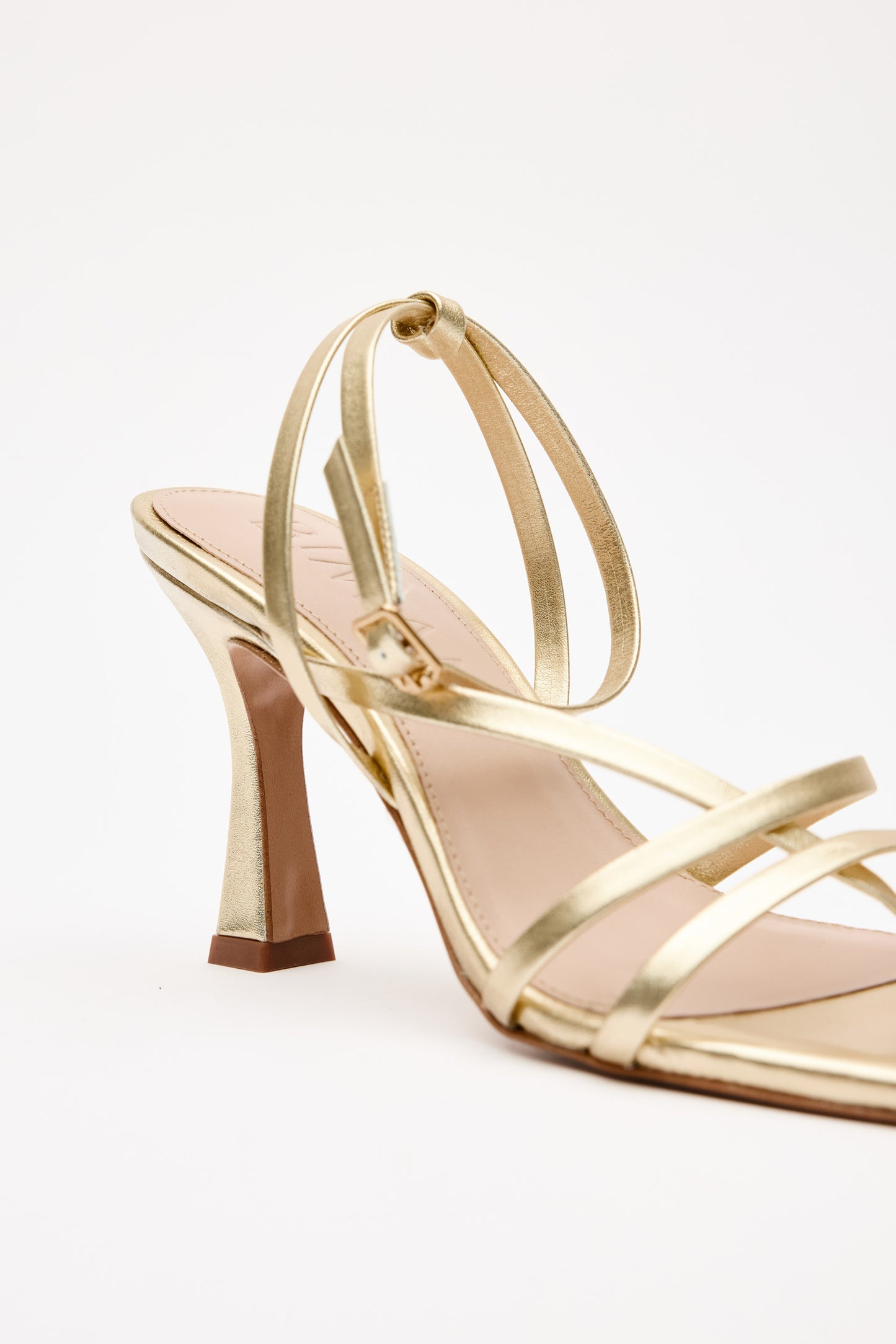 LUCIA Gold Sandal