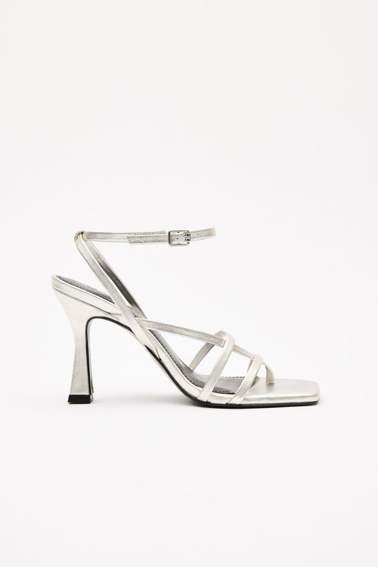 Sandalia LUCÍA Silver - BIMANI