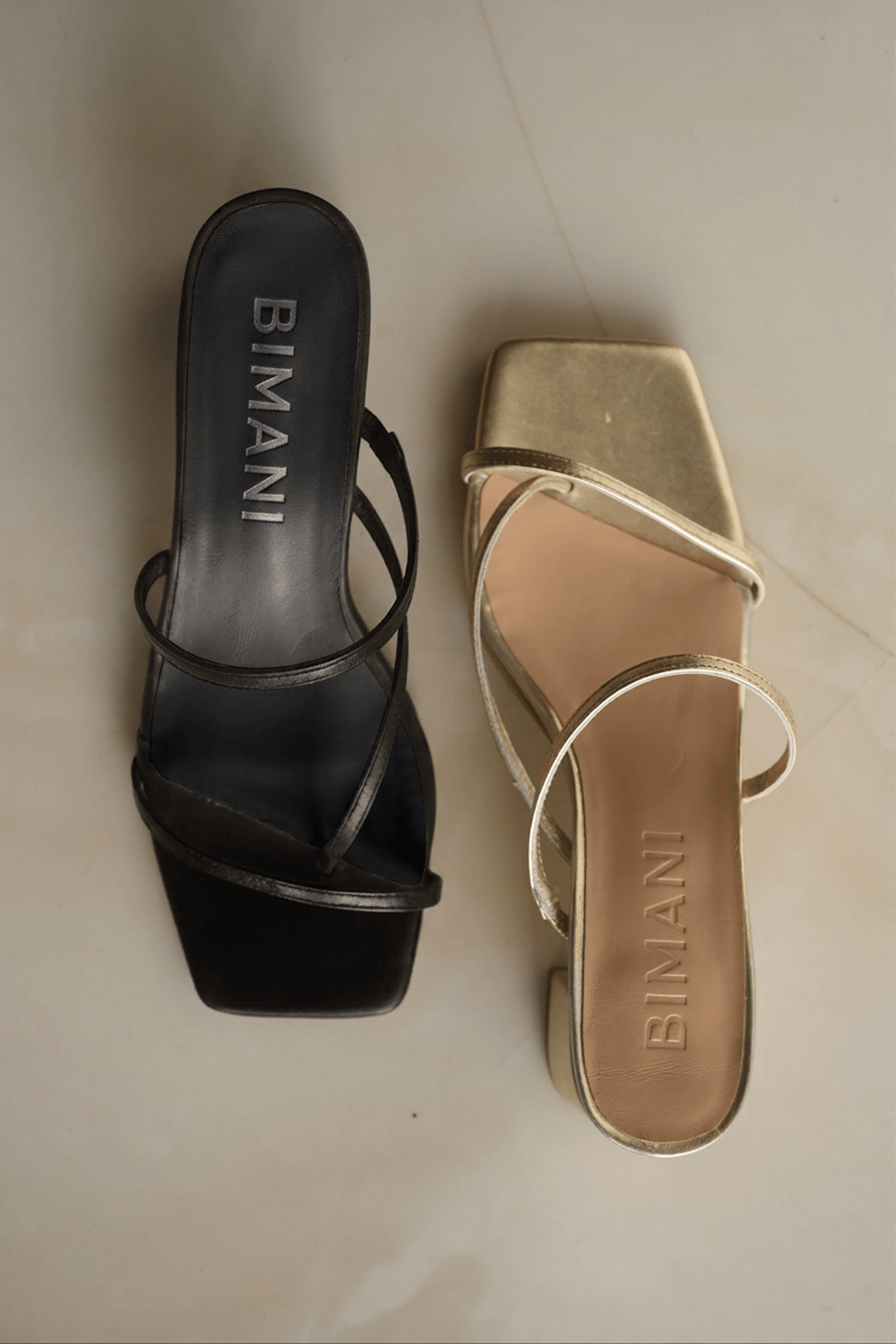 Sandalia TINA Negro - BIMANI
