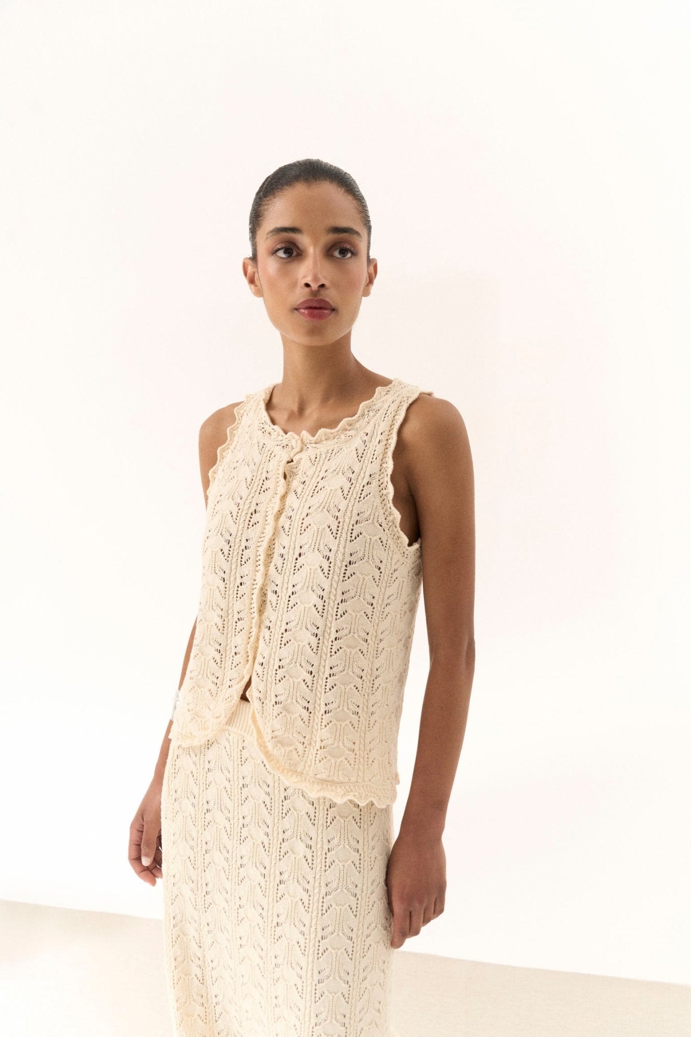 Top ALINA Crema - BIMANI