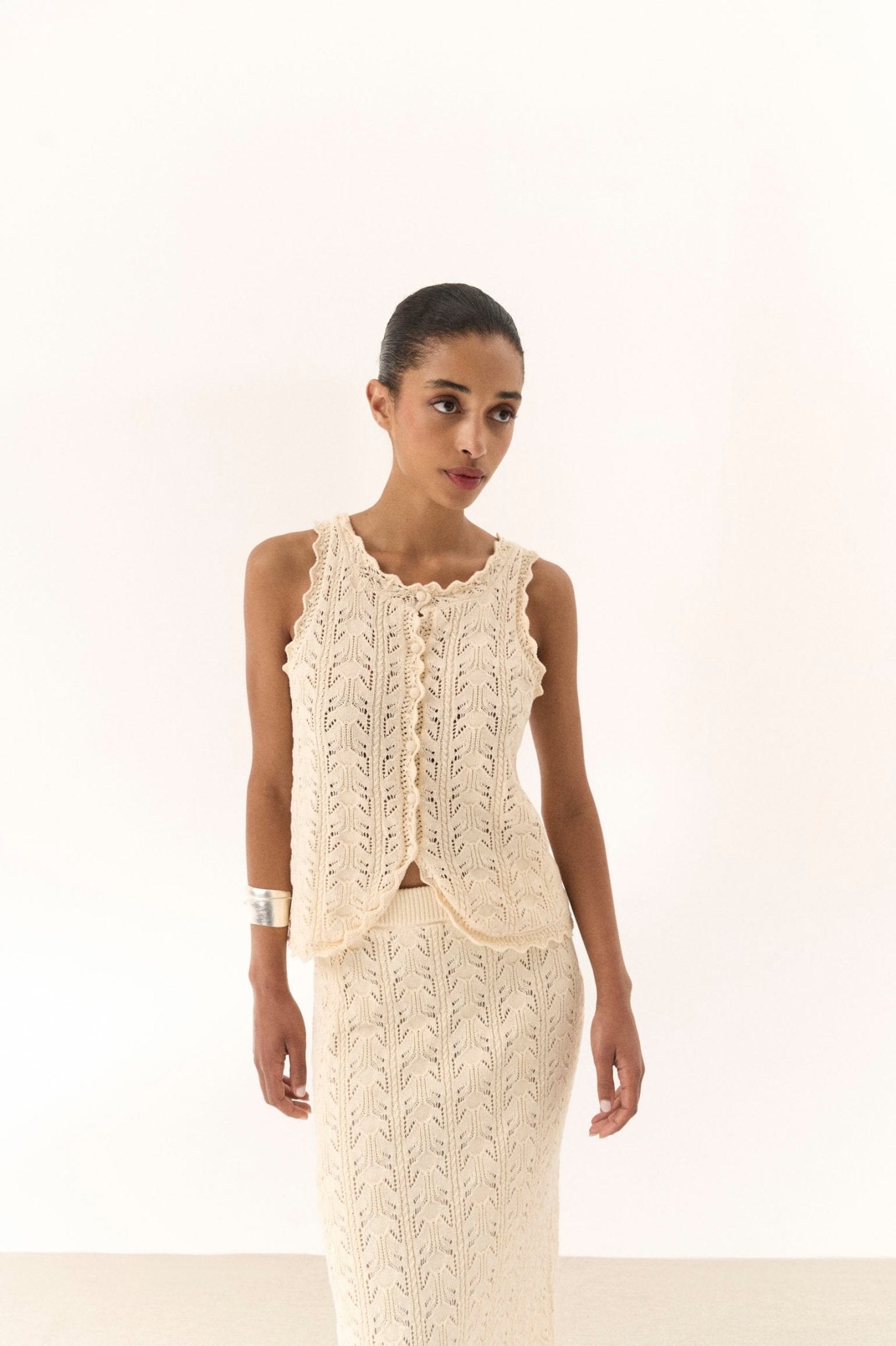 Top ALINA Crema - BIMANI