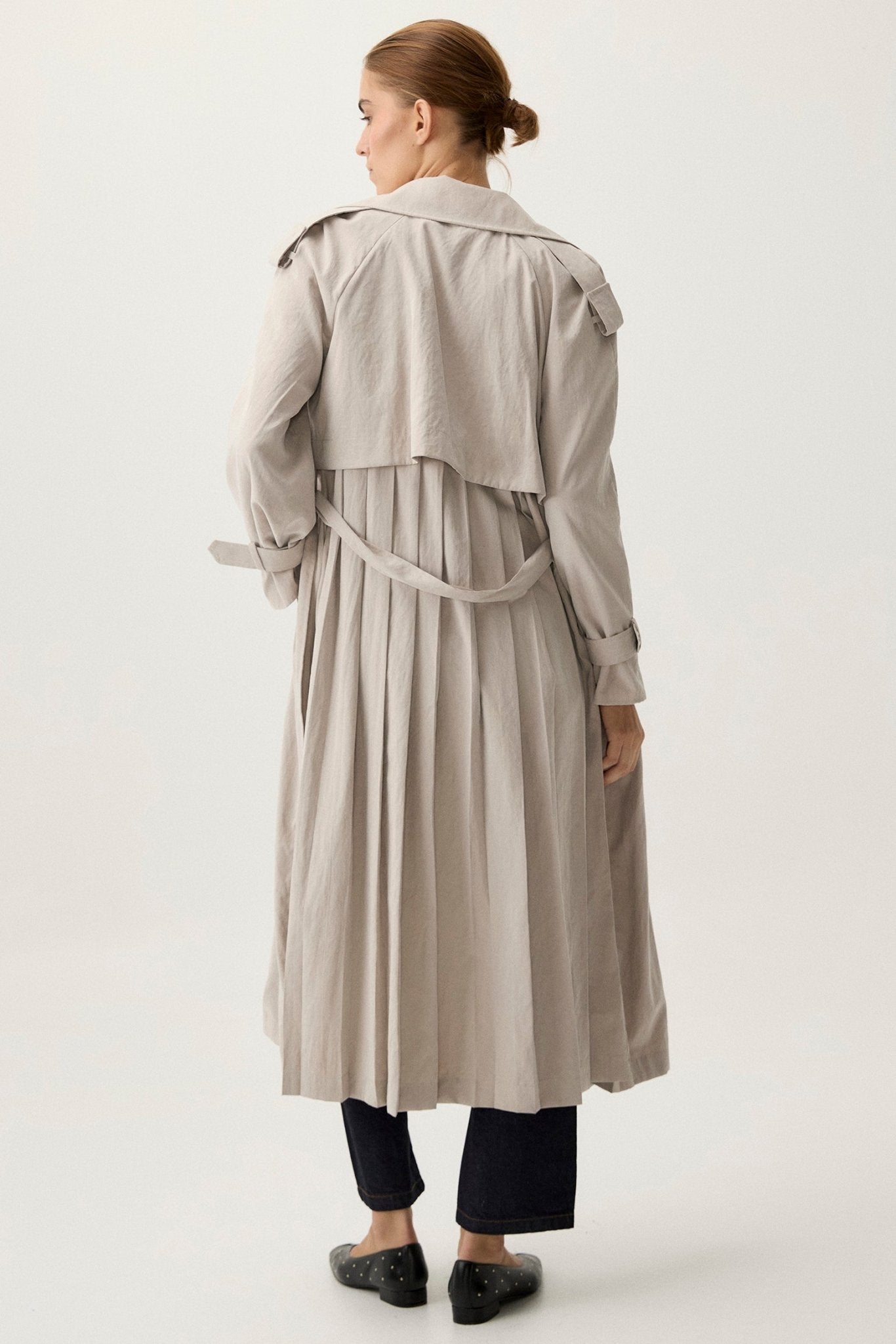 Gabardina SLOANNE Beige - BIMANI