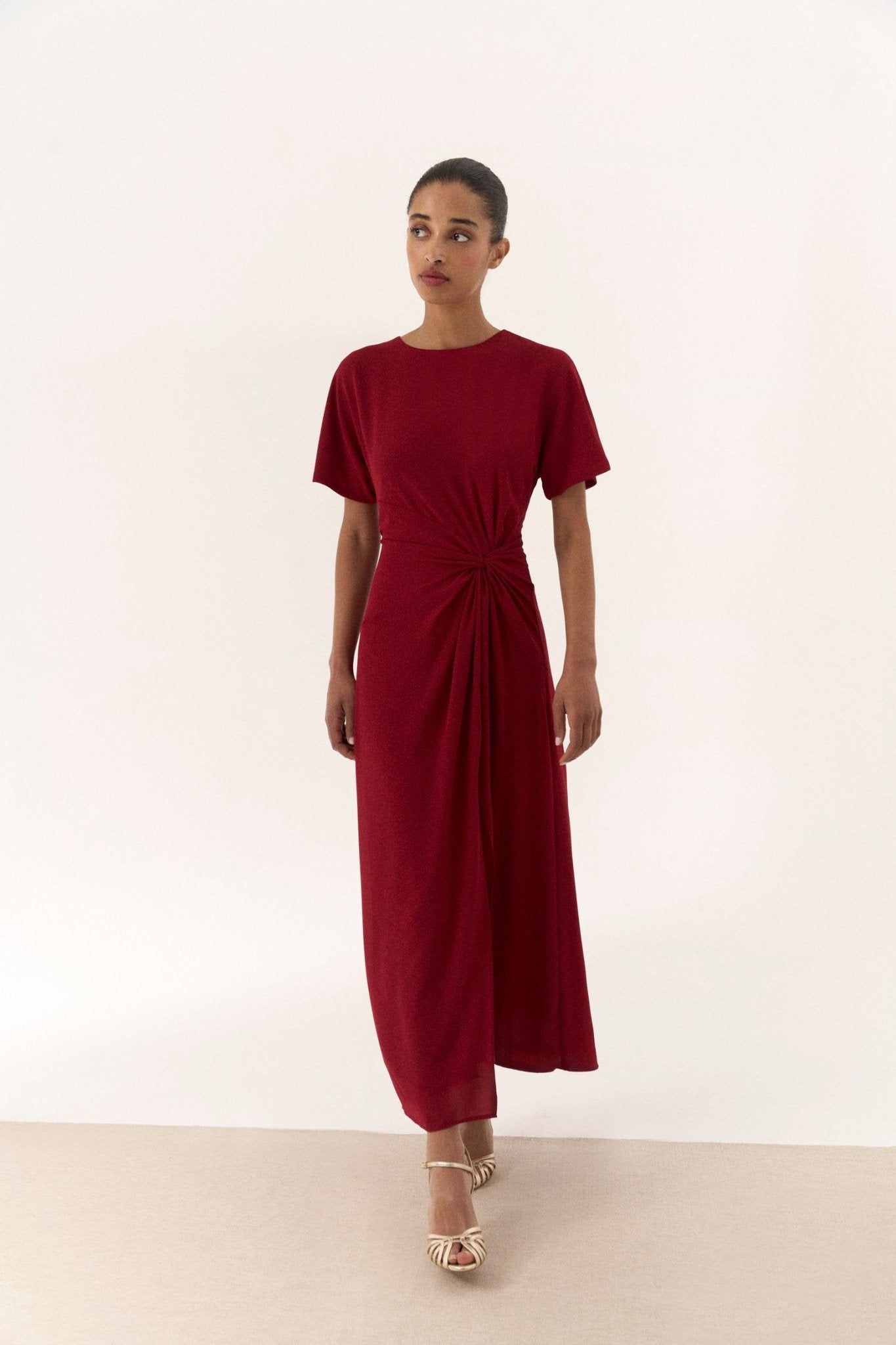 Vestido CHLOÉ Granate Magma - BIMANI