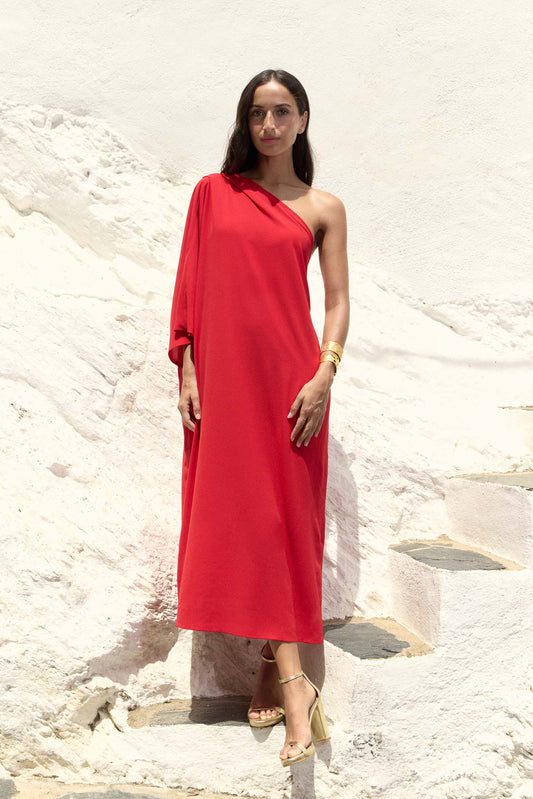 Vestido Vermelho CLIFF