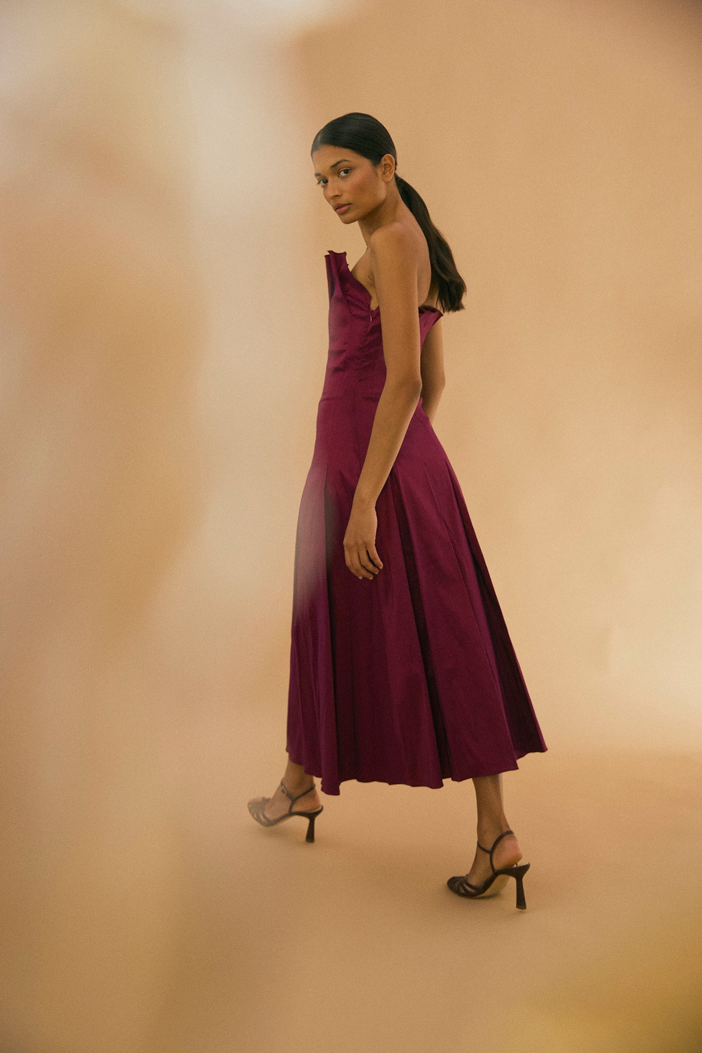 Vestido CORDELIA Burdeos