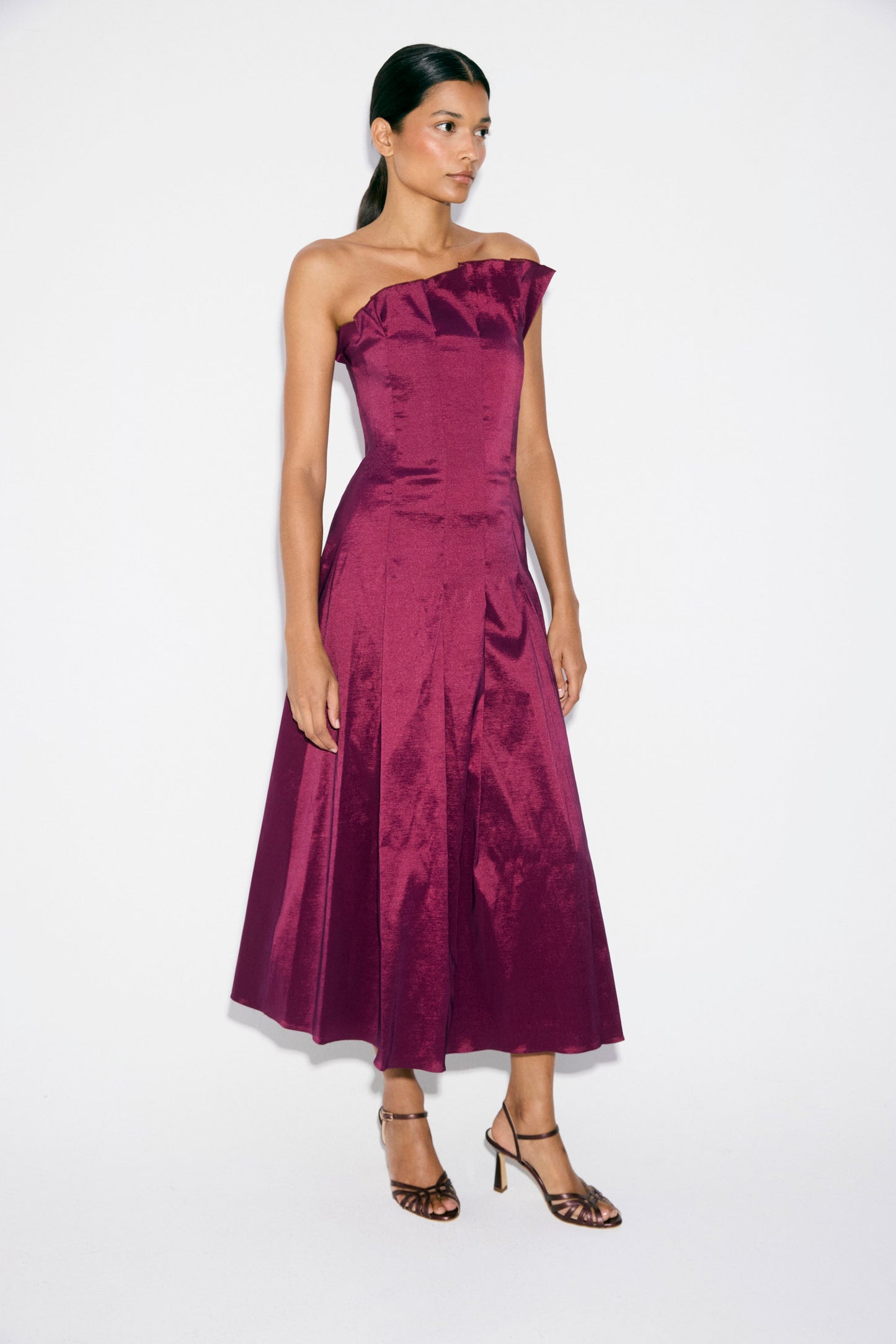 Vestido CORDELIA Burdeos