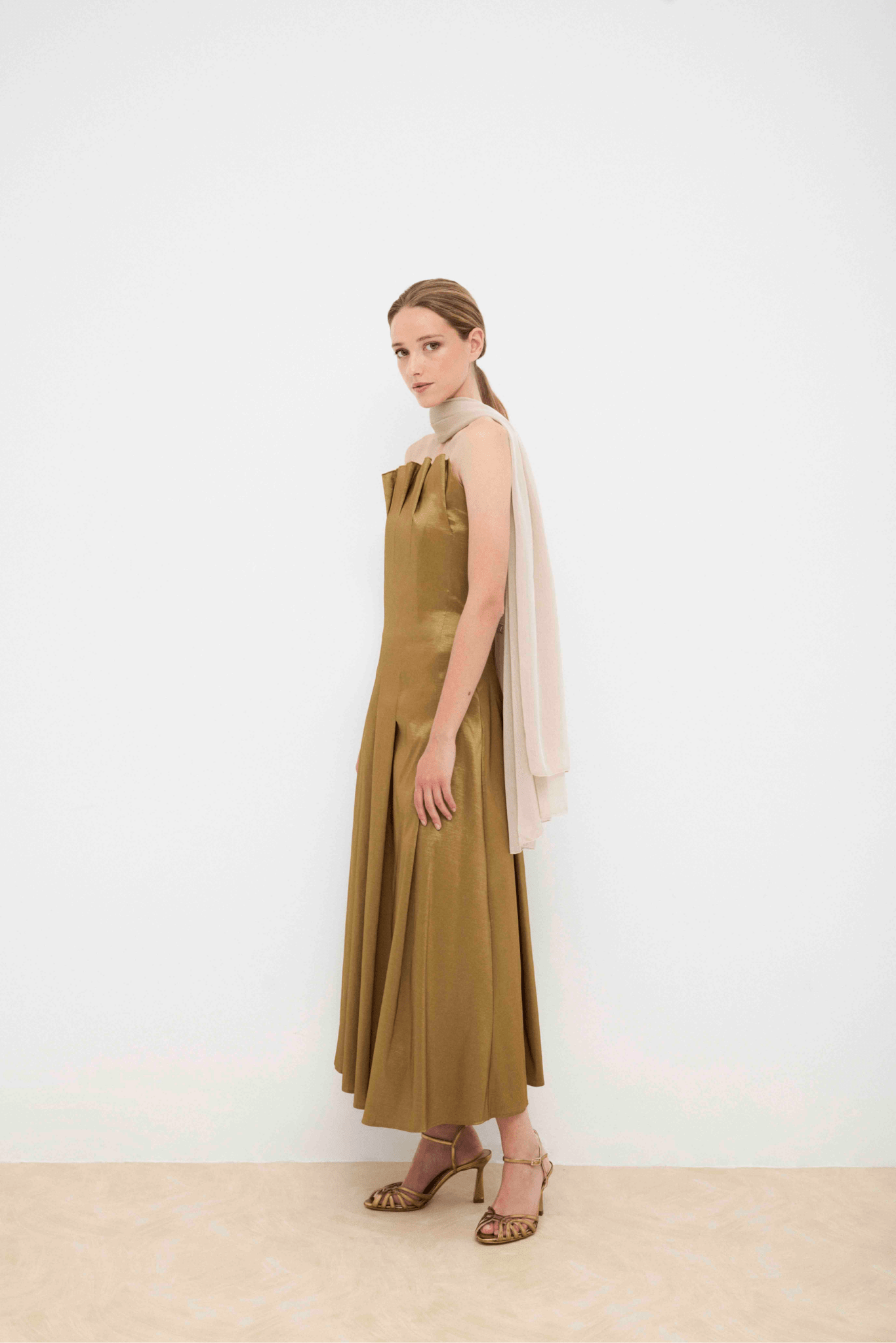 Vestido CORDELIA Olive - BIMANI