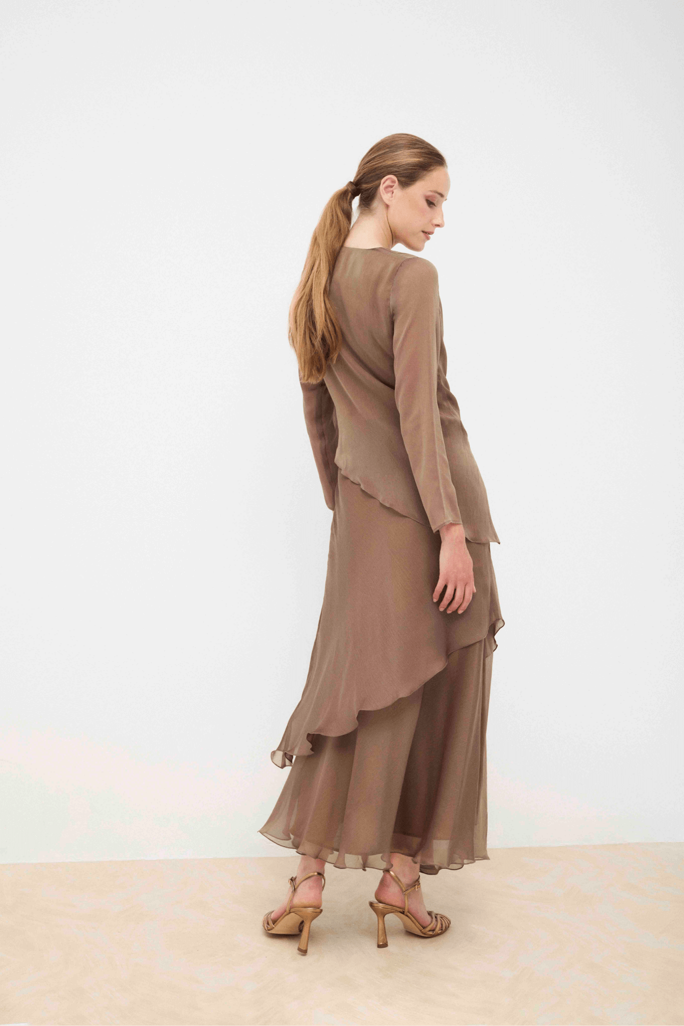 Vestido GIA Bronce - BIMANI