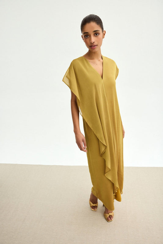 Vestido JULIET Oliva Peridoto - BIMANI