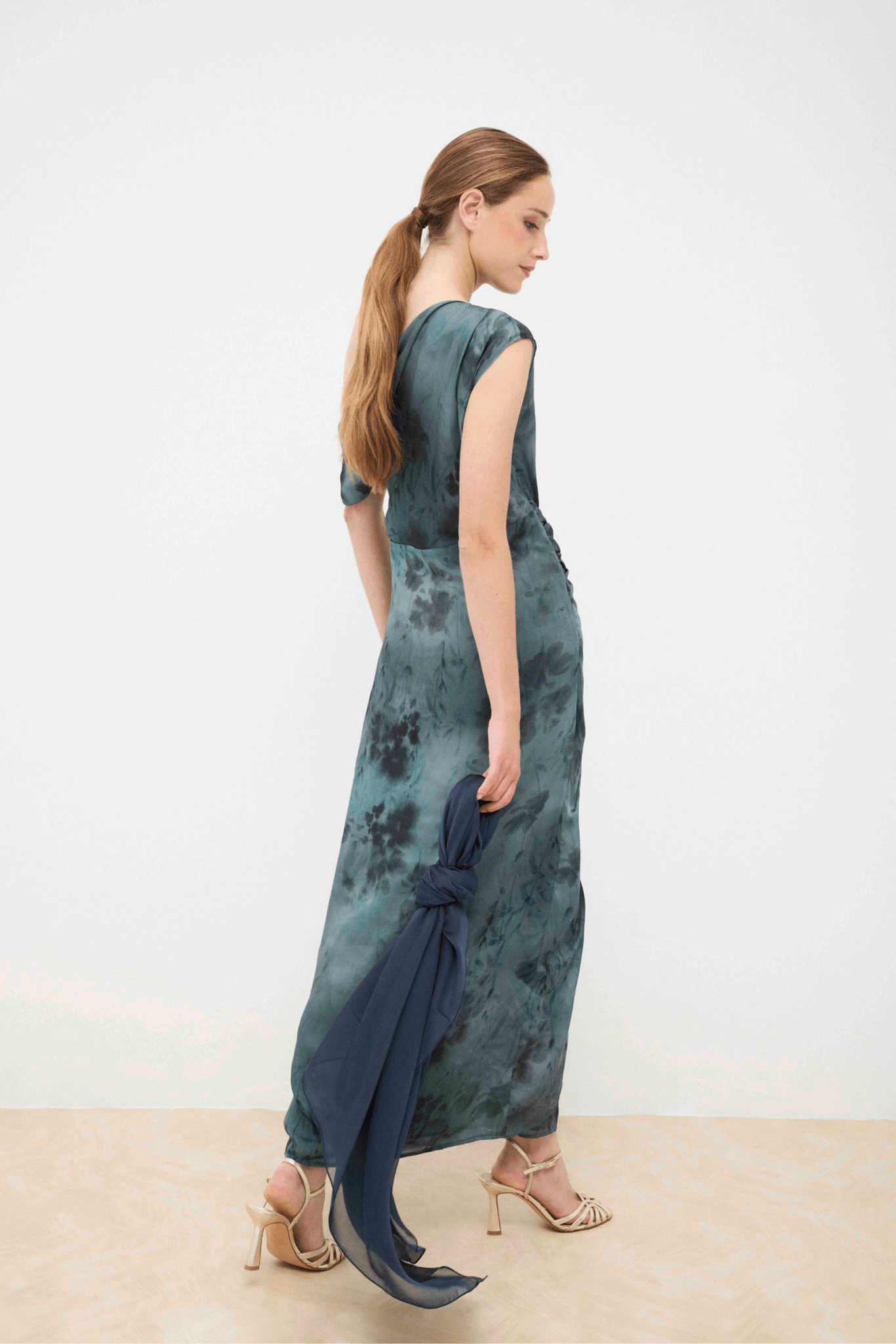 Vestido LAURINE Estampado Laguna - BIMANI