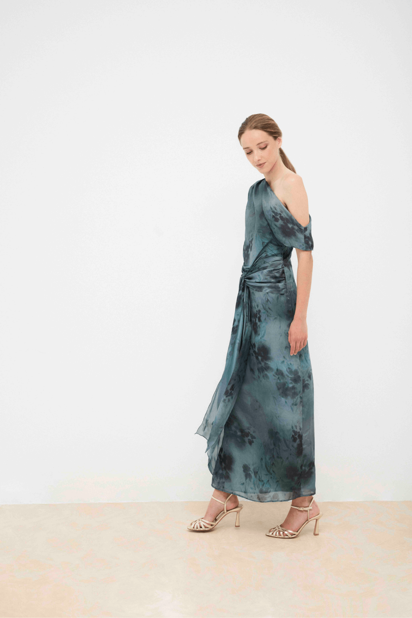 Vestido LAURINE Estampado Laguna - BIMANI