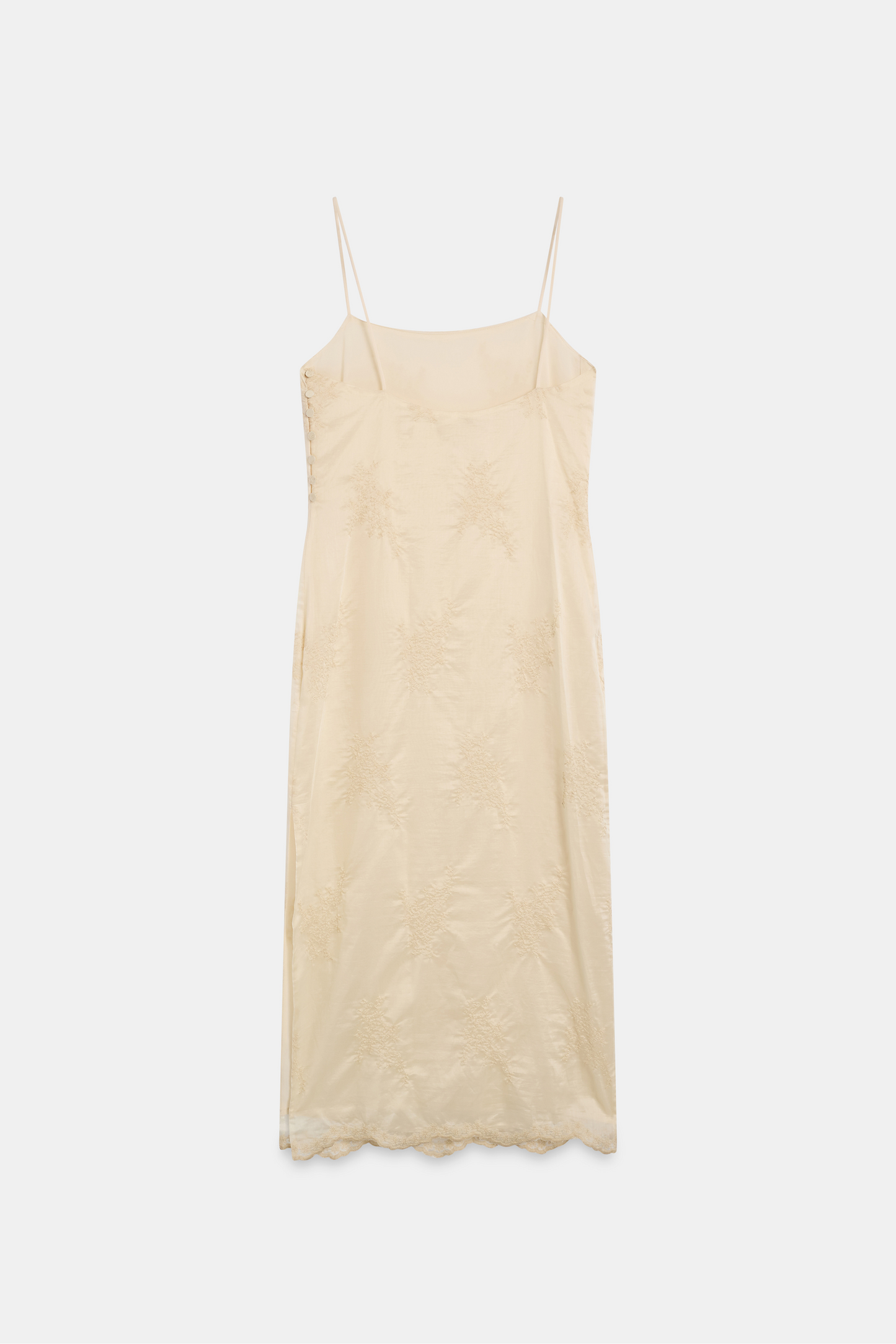 Vestido LEONIE Crema - BIMANI