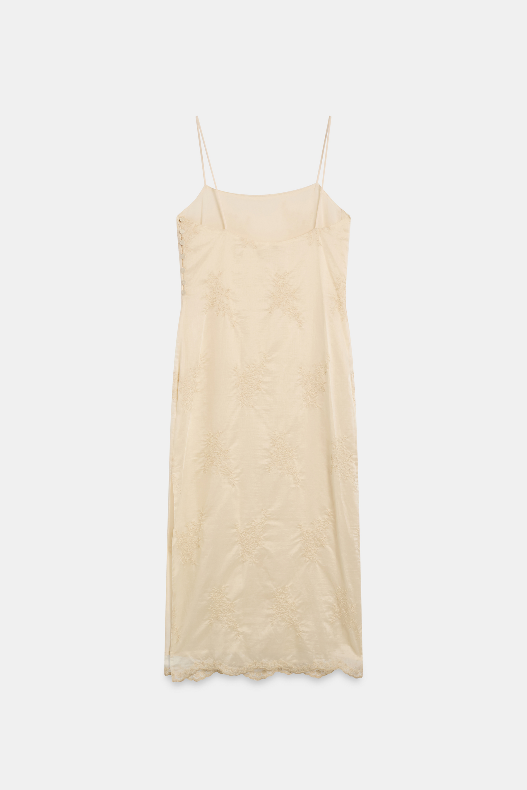 Vestido LEONIE Crema - BIMANI