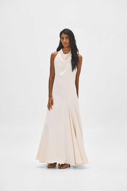 Vestido LORENZA Crema - BIMANI