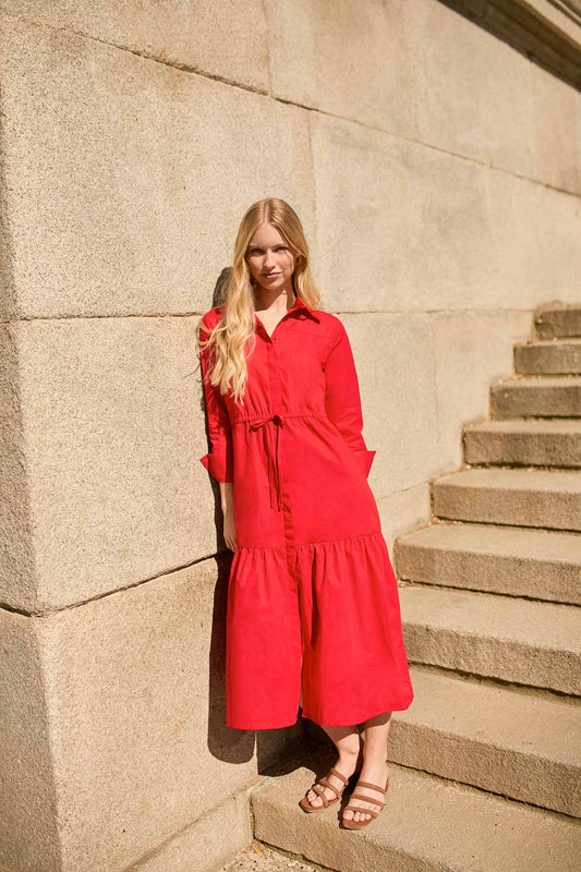 LUXEMBURGO Vestido Vermelho