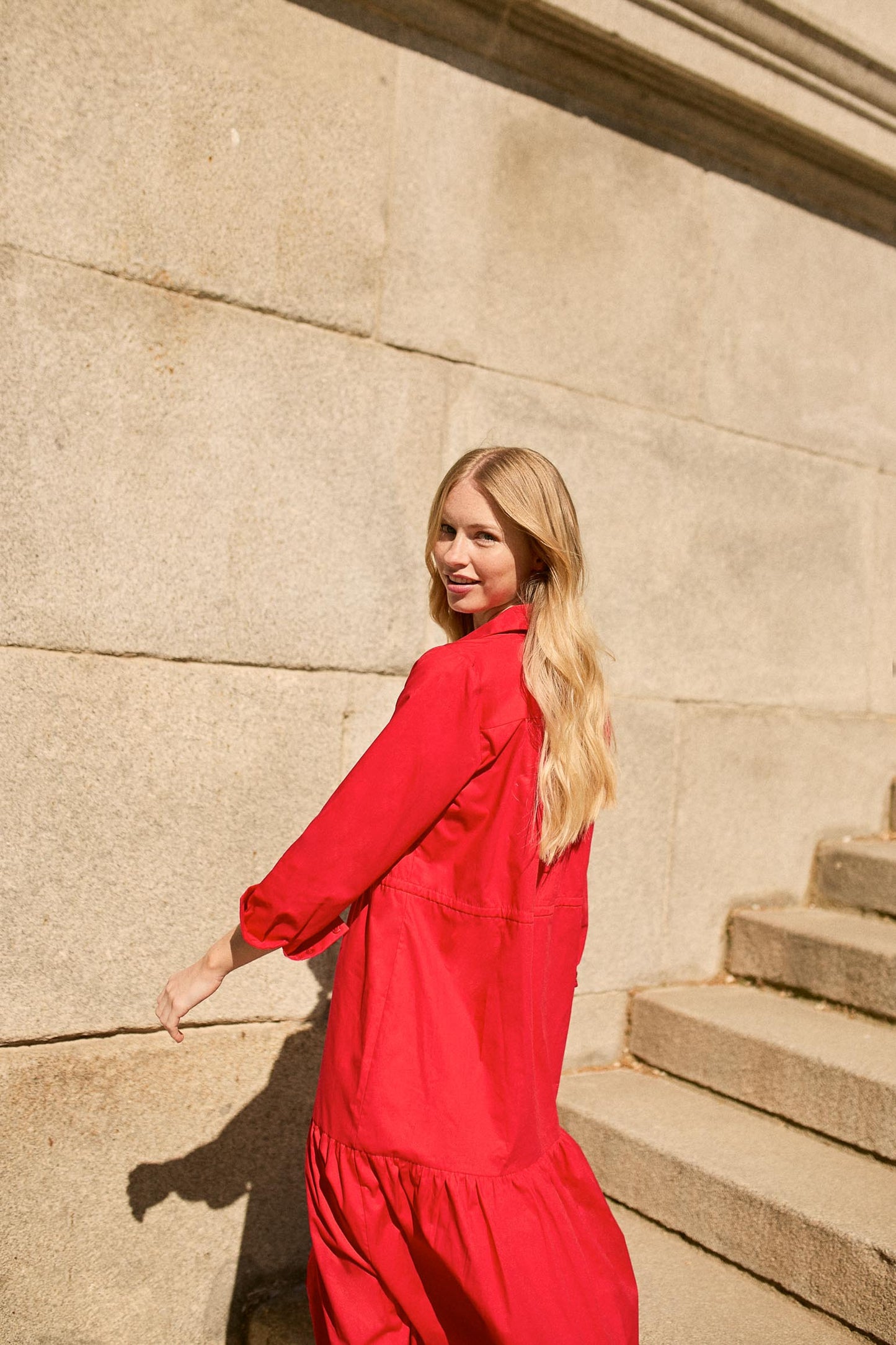 LUXEMBURGO Vestido Vermelho