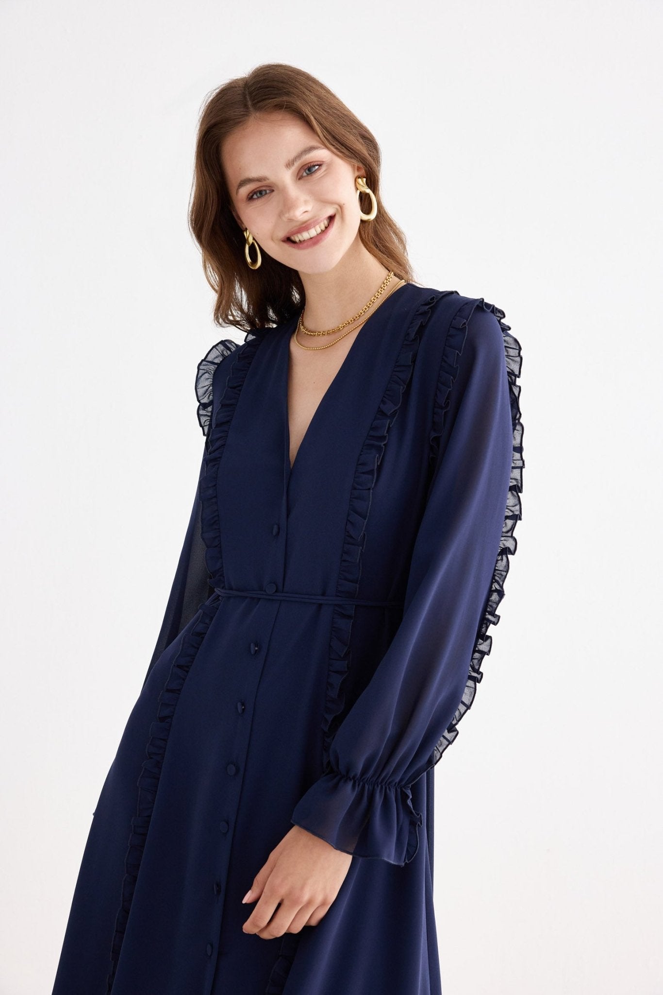 Vestido MARGARET Blue - BIMANI
