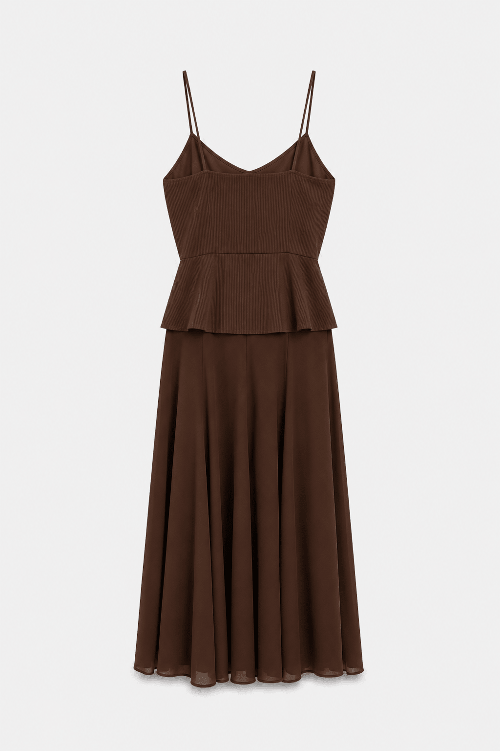 Vestido MOULIN Marrón Cacao - BIMANI