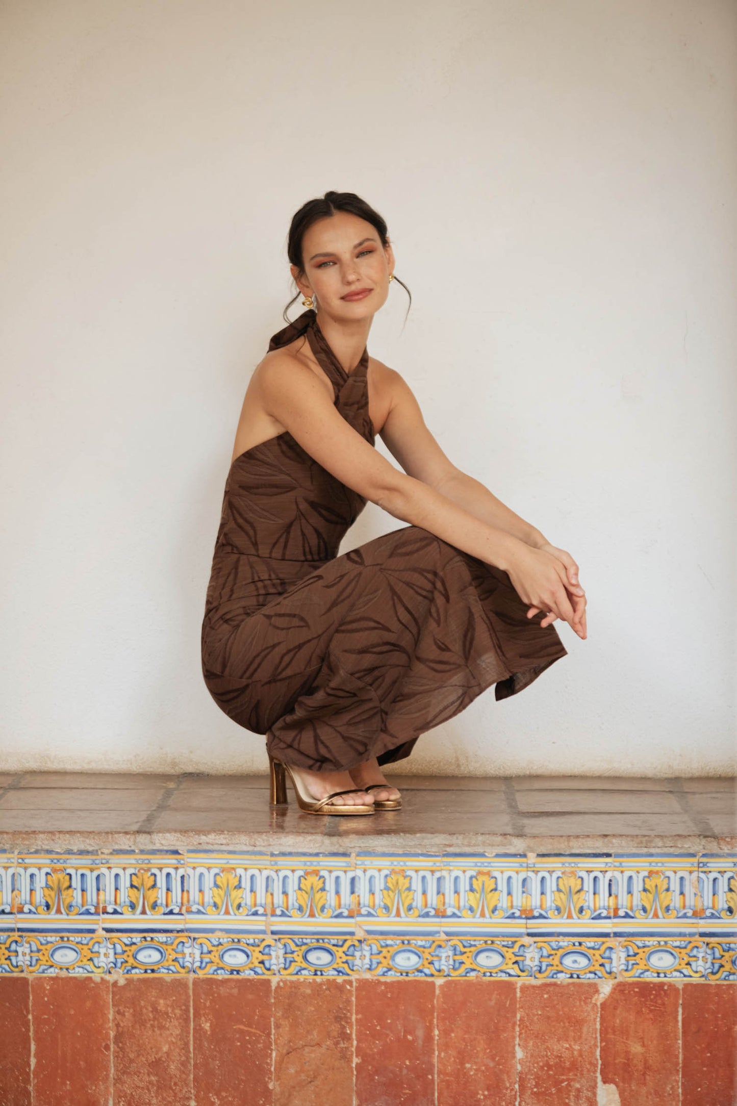 Vestido OLINDA Brown - BIMANI