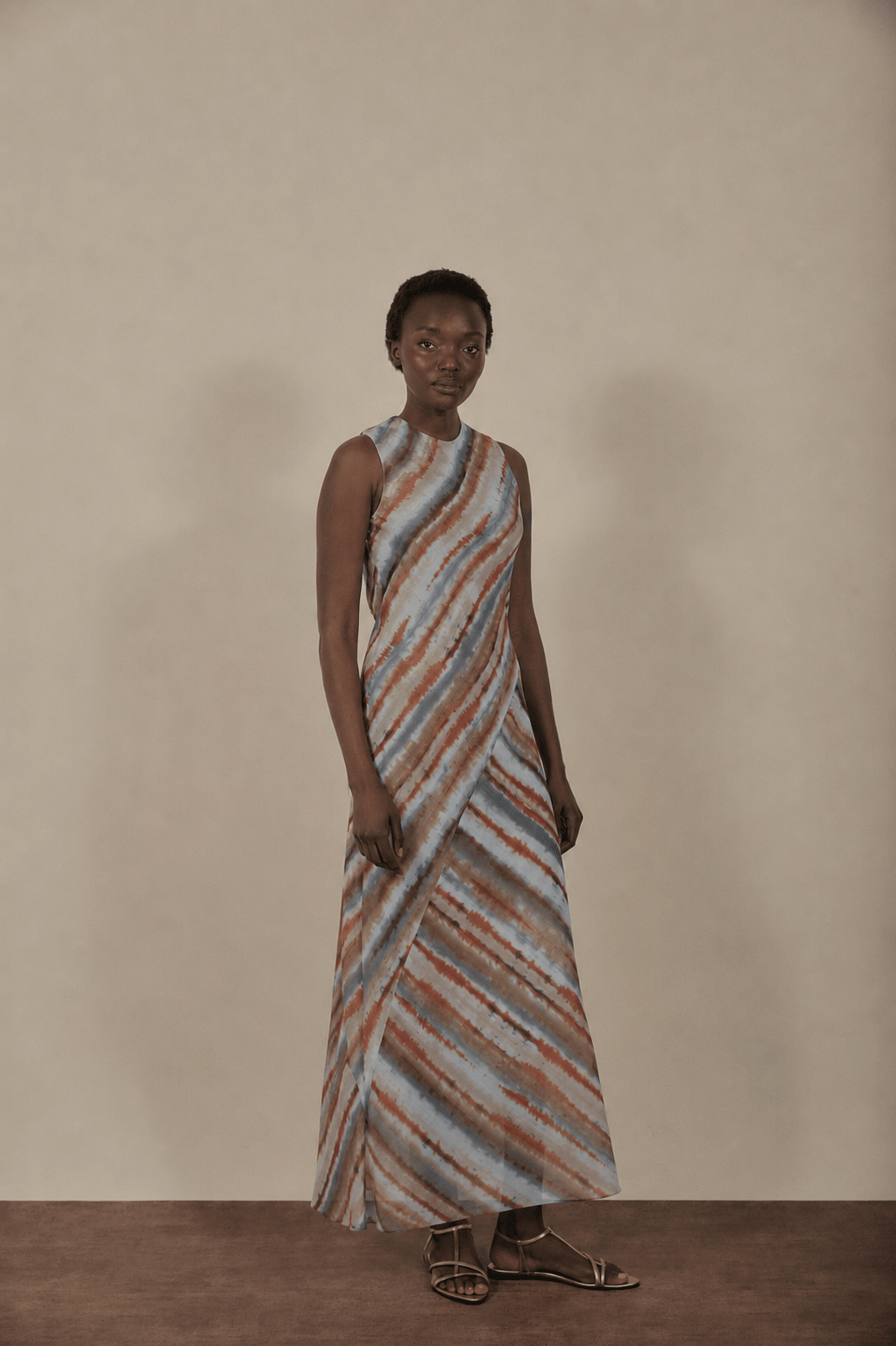 Vestido RODAS Estampado Bruma - BIMANI