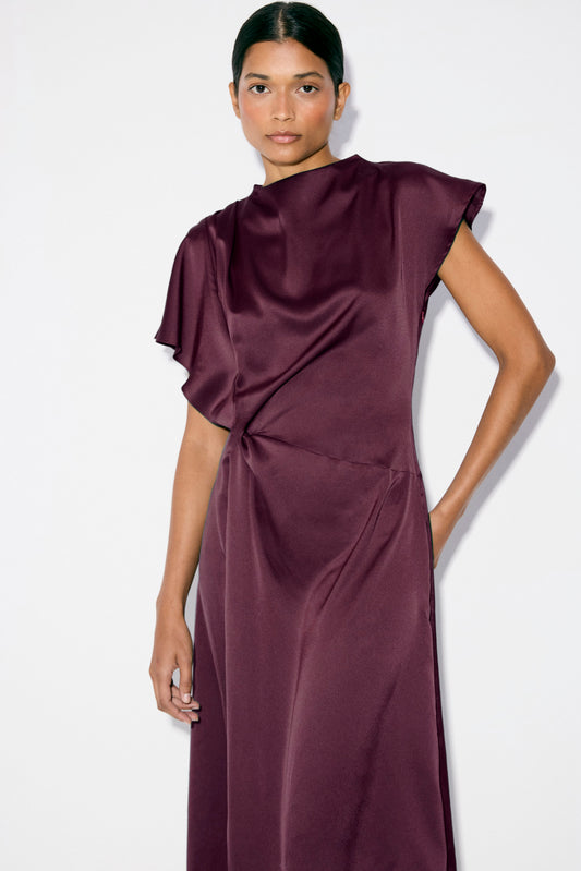 Vestido ROSALIE Berenjena