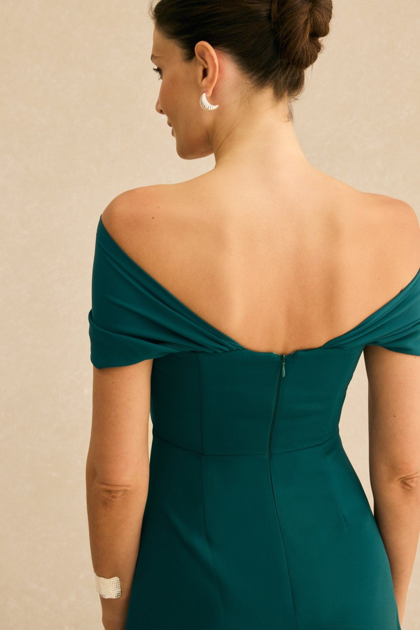 Vestido SUZANNE Verde Hiedra - BIMANI
