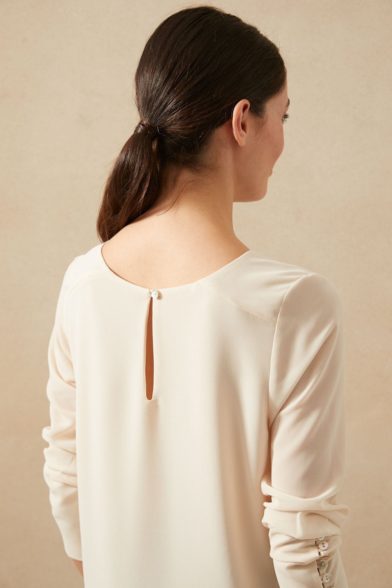 Blusa SENDA Beige Venus - BIMANI