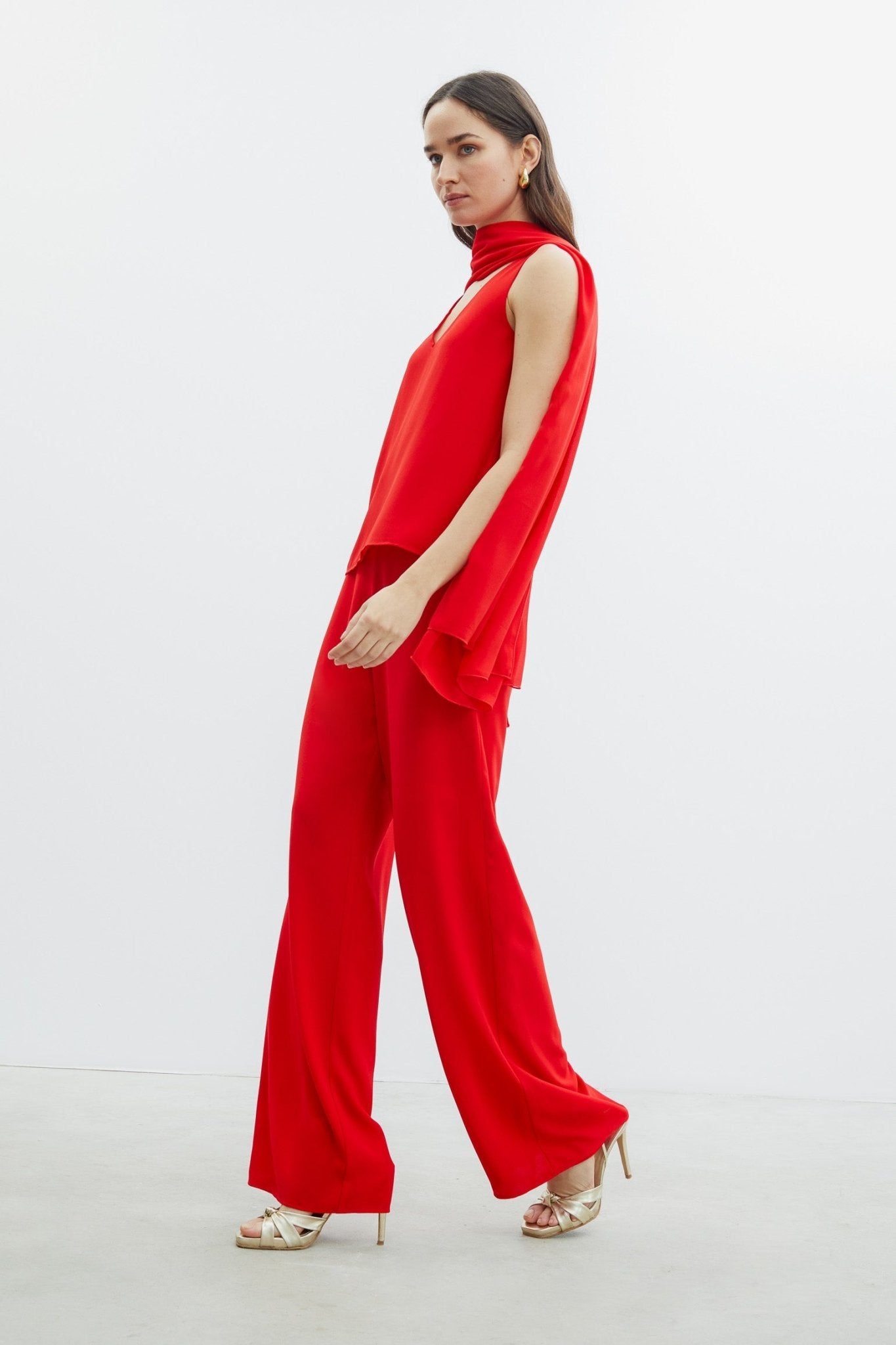 Pantalón OCÉANO Red Poppy - BIMANI